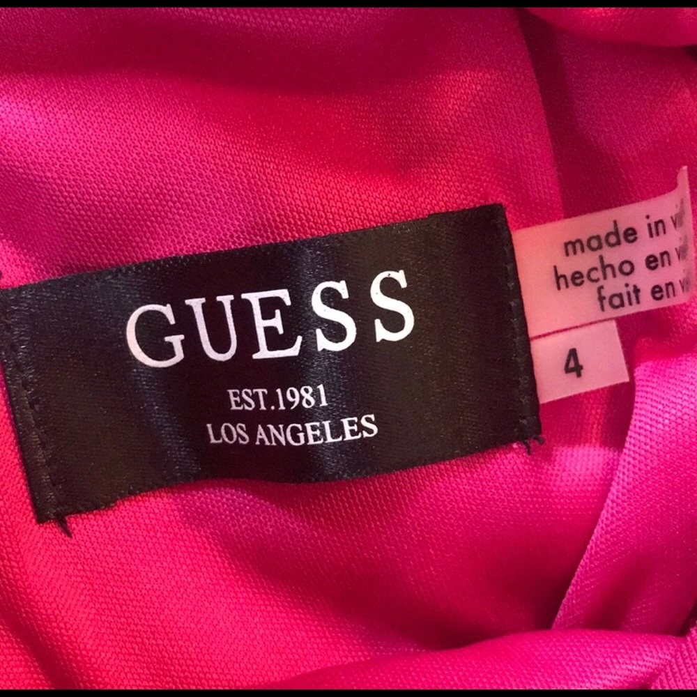 Guess pink bodycon dress - Picture 5 of 5